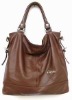 2012 Hot selling!The fashion styles for ladies genuine leather handbags in BRAND Name