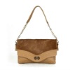 2012 Import Horse Hair Cowhide Genuine Leather Lady Handbag&Shoulder Bag