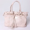 2012 Korea new arrival ladies handbag with dural purpose style