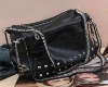 2012 Korea new arrival ladies shoulder handbag with fasion style and shinny color