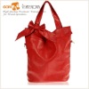 2012 Korean Fashion Cowhide bowknot Leather handbags&Shoulder Bag