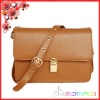 2012 Korean version real leather messenger bag for lady's