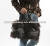 2012 LADIE REAL FOX FUR FASHION HANDBAGS
