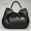 2012 Lady Black Leather Fashion Bags Purse Old Fashion