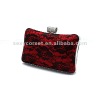 2012 Lady Elegance Black Lace Clutch Bag 063