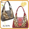 2012 Lady's Fashion Leopard Crocodile Print Handbag