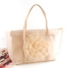 2012 Lastest big flower bags handbags PVC (MX634-2)