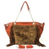 2012 Lastest fashion design leather handbag wholesale(MX697)