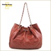 2012 Latest women drawstring leather handbags