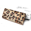 2012 Leopard skin point fashionable-style women wallets/purses in Hongshang