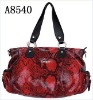 2012 NEW STYLISH snake leather handbag