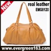 2012 NEW !! crinkle bag,leather handbag( EMG8120)