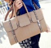 2012 NEW ! pu hand bag skull shoulder handbag ( S233)