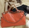 2012 NEW! wholesale fashion bags genuine leather handbag (EMG9101)