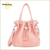 2012 New Arrival Ladies Elegant Real leather Drawstring bag