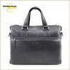 2012 New Arrival Men's Black Genuine Leather Briefcase