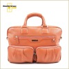 2012 New Arrival multifunctional Unisex genuine leather briefcase