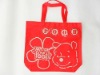 2012 New Cute Cartoon Non-Woven Shopping Tote Bag