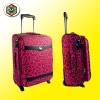 2012 New Design Beautiful Jacquard Trolley Luggage Travel Bag