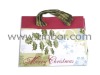 2012 New Design Christmas Gift Packaging Bag with Ribbon Handle