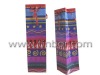 2012 New Design Color Pattern Wine Bag