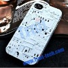 2012 New Hard Plastic 3D case for iphone 4/4s, White