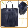 2012 New Leather Fringe Tote bag