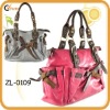 2012 New Women 2 tone Fashion Leather/PU Handbag