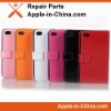 2012 New arrival! Candy color leather case cow leather case for Apple iphone4 4S