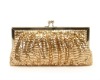 2012 New clutch metal mesh evening bag