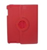 2012 New design Black 360 degree Rotatable PU leather cover PU leather case, with smart cover function for iPad2