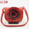 2012 New design fashion Rose PU lady bag