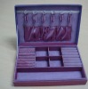 2012 New-design purple jewelry case