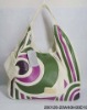 2012 New fashion printed leather hobo bags