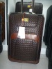 2012 New stylish PU Luggage trolley bag