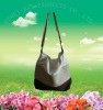 2012 New stylish cavas shoulder bag for young ladies