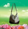 2012 New stylish cavas shoulder bag for young ladies