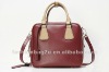 2012 New vintage leather messenger bag tote