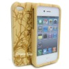 2012 Newest Design Natural Wood Case for iPhone 4