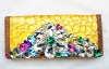 2012 Newest! Diamond Flower Fashion leather wallet