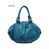 2012 Newest and fashion Green ladies genuine leather handbags in factory price