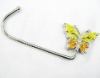 2012 Newest butterfly shaped handbag hook for wedding gift ZM-H001.