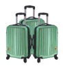 2012 Newly design luggage of 100% PC material