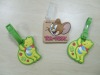 2012 OEM kids bag tags silicone pvc material 1229