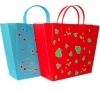 2012 PP plastic handle colourful gift bag