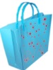 2012 PP plastic handle colourful shopping bag