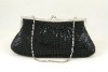 2012 PURPLE Satin Rhinestone Evening bag/Wedding Clutch Purse 025