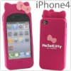 2012 Pink Hollo Kitty Design Phone Case for iPhone 4 / 4S