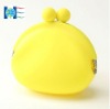 2012 Promotional Silicone Purse in Yellow Color