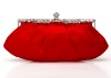 2012 Rhinestone Red Satin Evening Clutch Bag 025